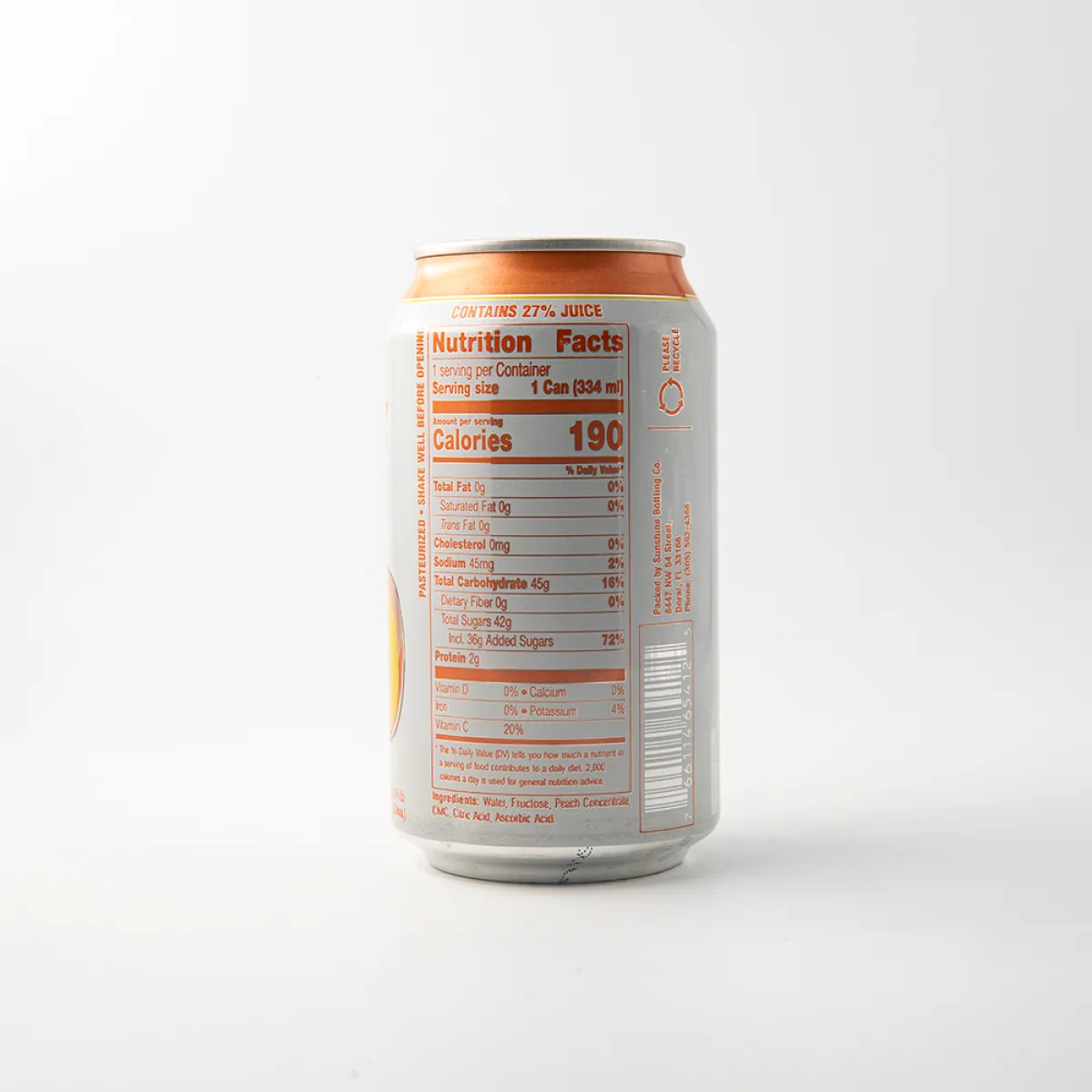 Jugo Sunshine Durazno Pack 6u — imagen 2