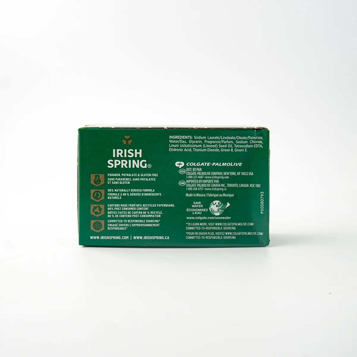 Jabon de Tocador Irish Spring 113g — imagen 3