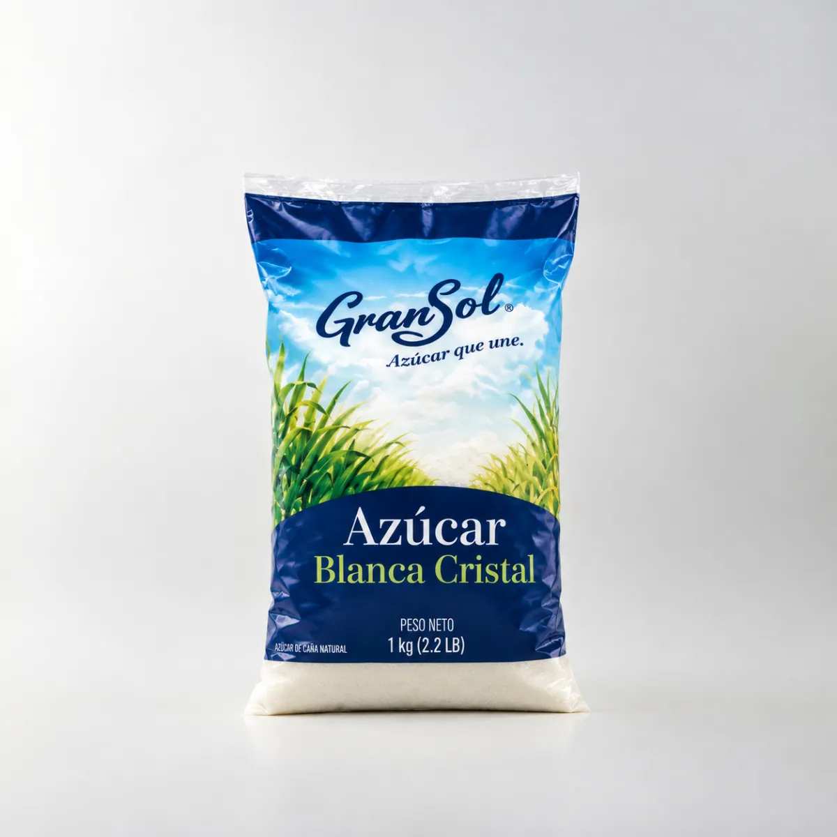 Azúcar Blanca Cristal GranSol 1 kg