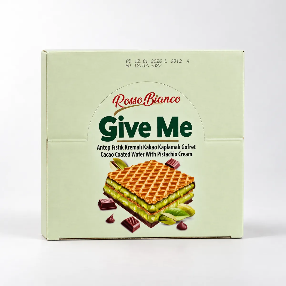 Rossa Blanco Wafer Crema de Pistacho — imagen 2