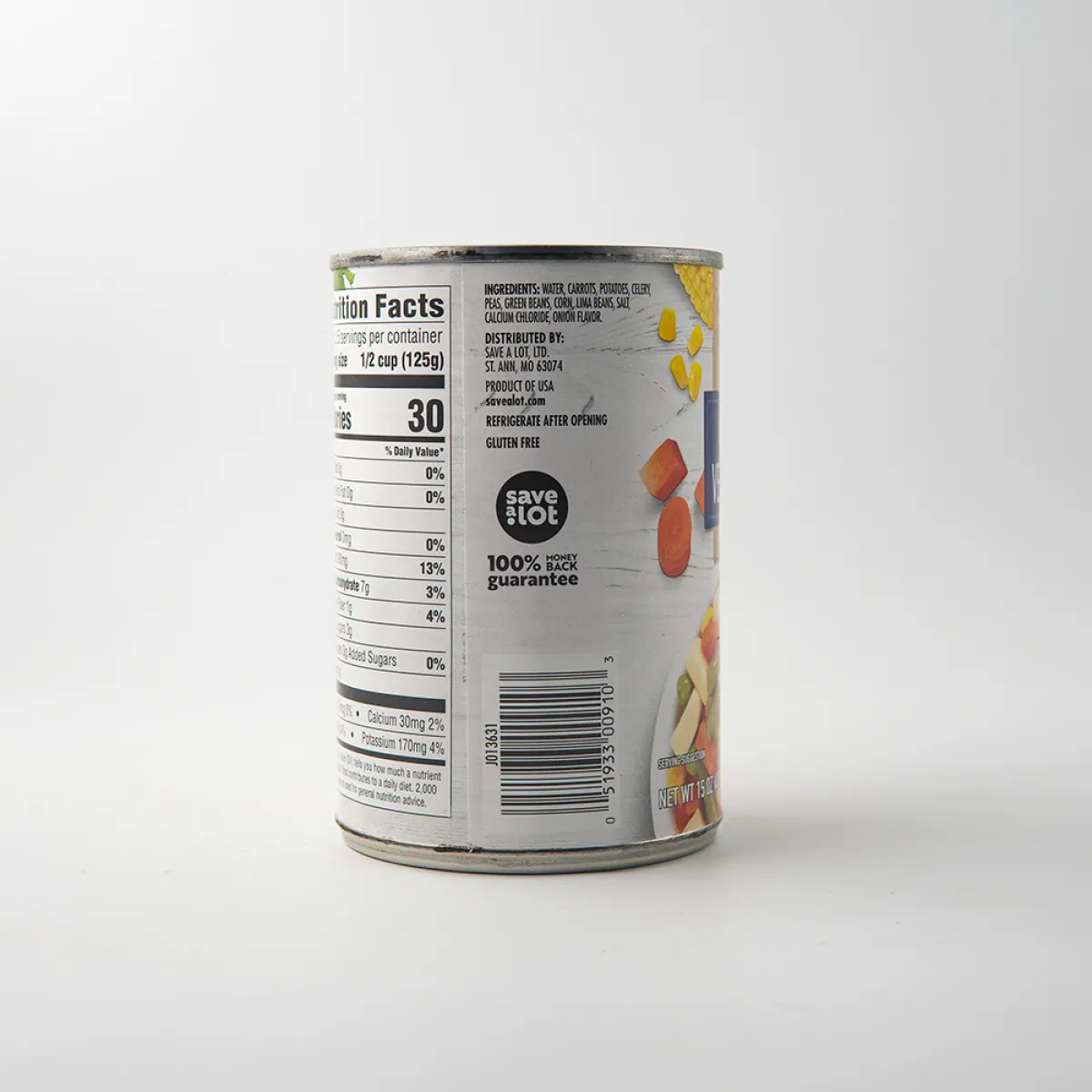 Vegetales Mixtos Macedonia 15oz — imagen 2