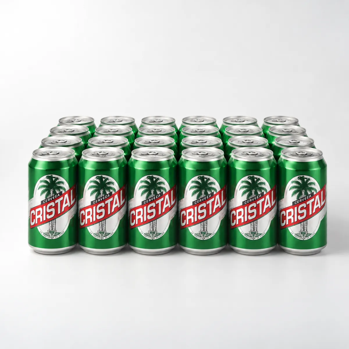 Caja de Cerveza Cristal - Lata de 355 ml