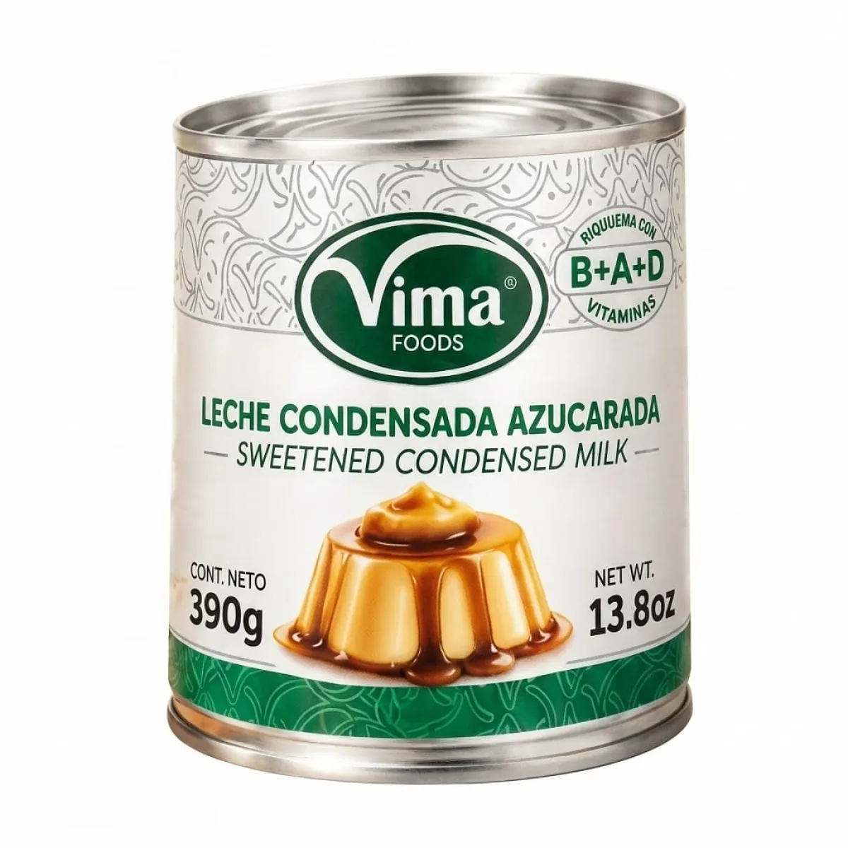 Leche Condensada Azucarada Vima 390g