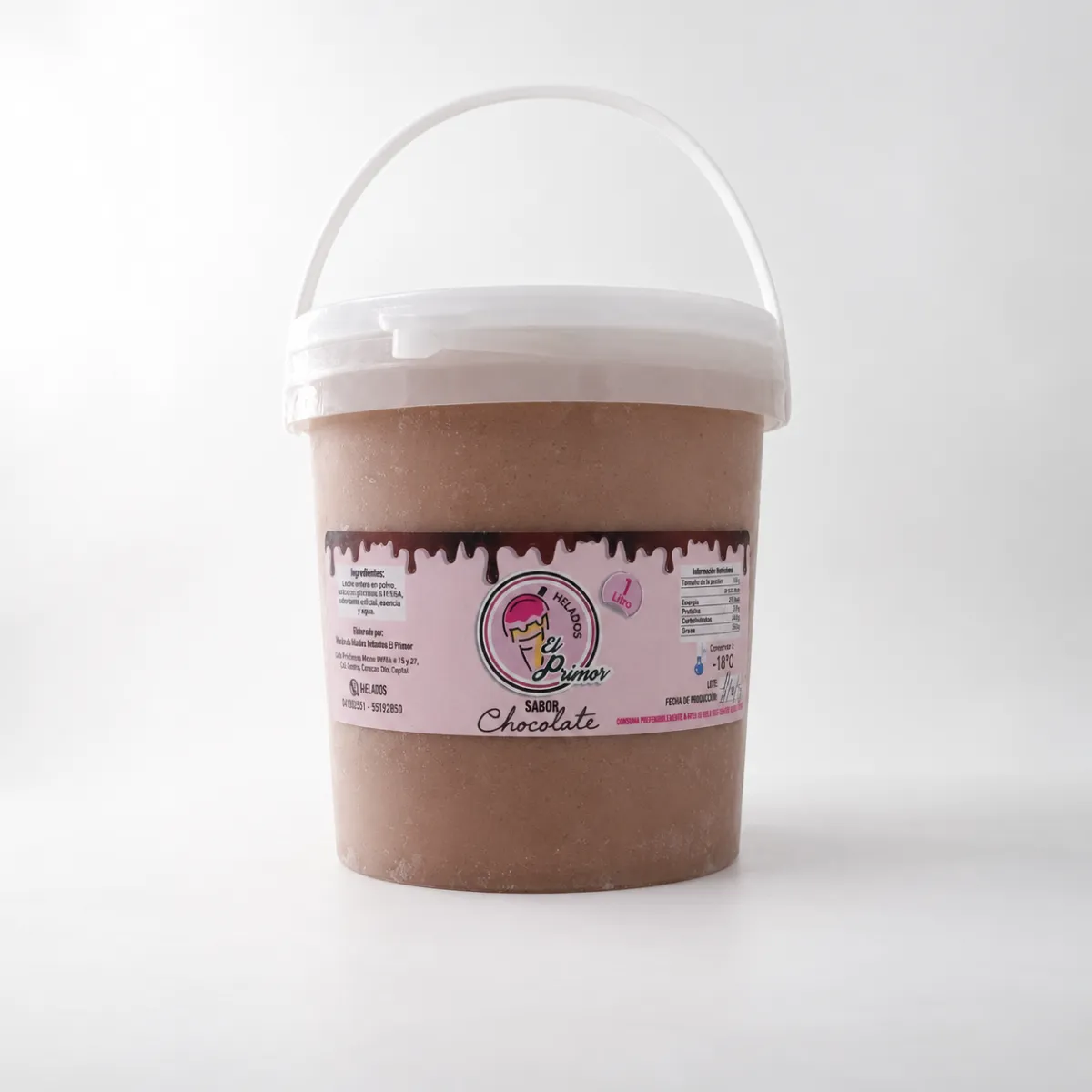 Helado de Chocolate El Primor 1 L