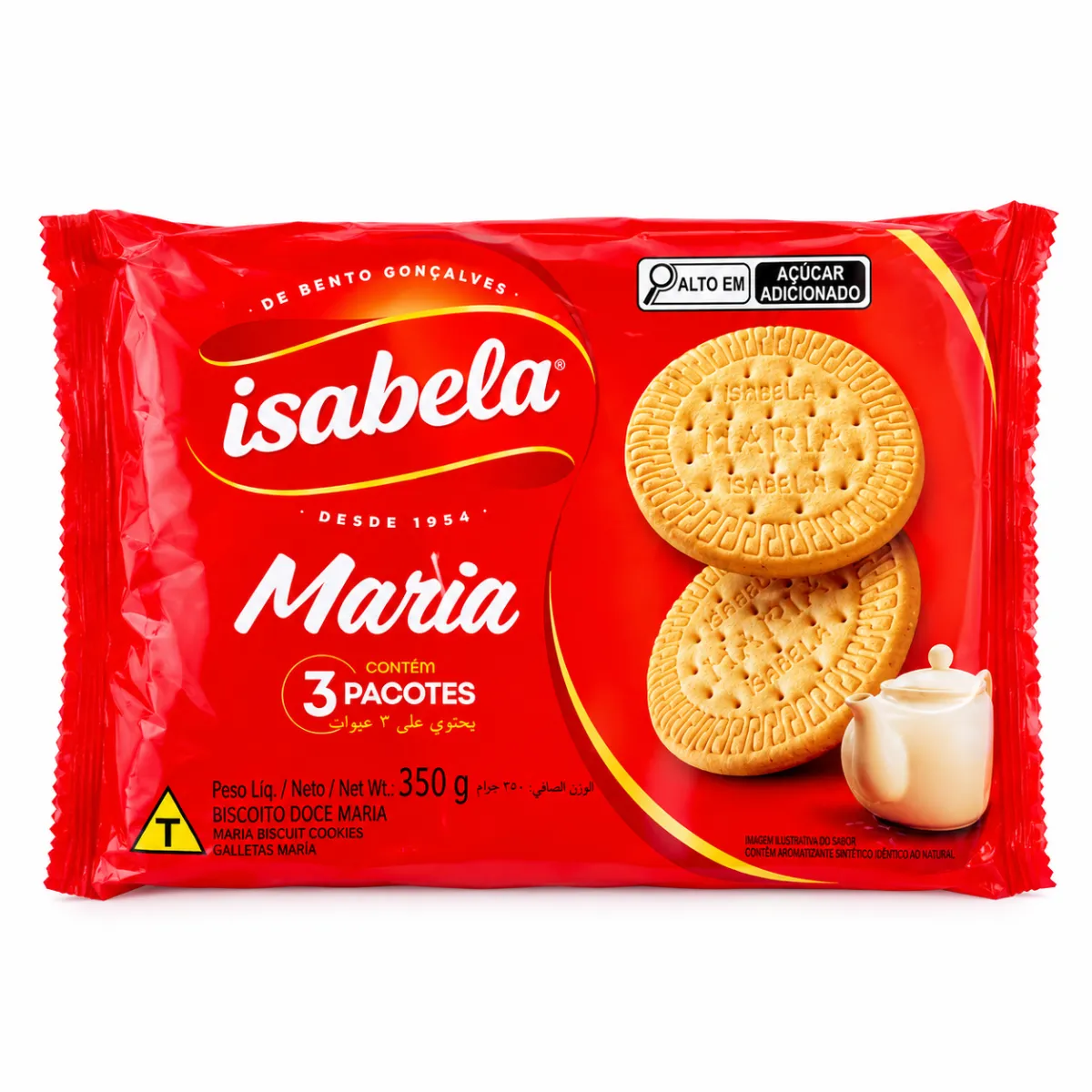 Galletas  Isabela Maria de Leche 350g