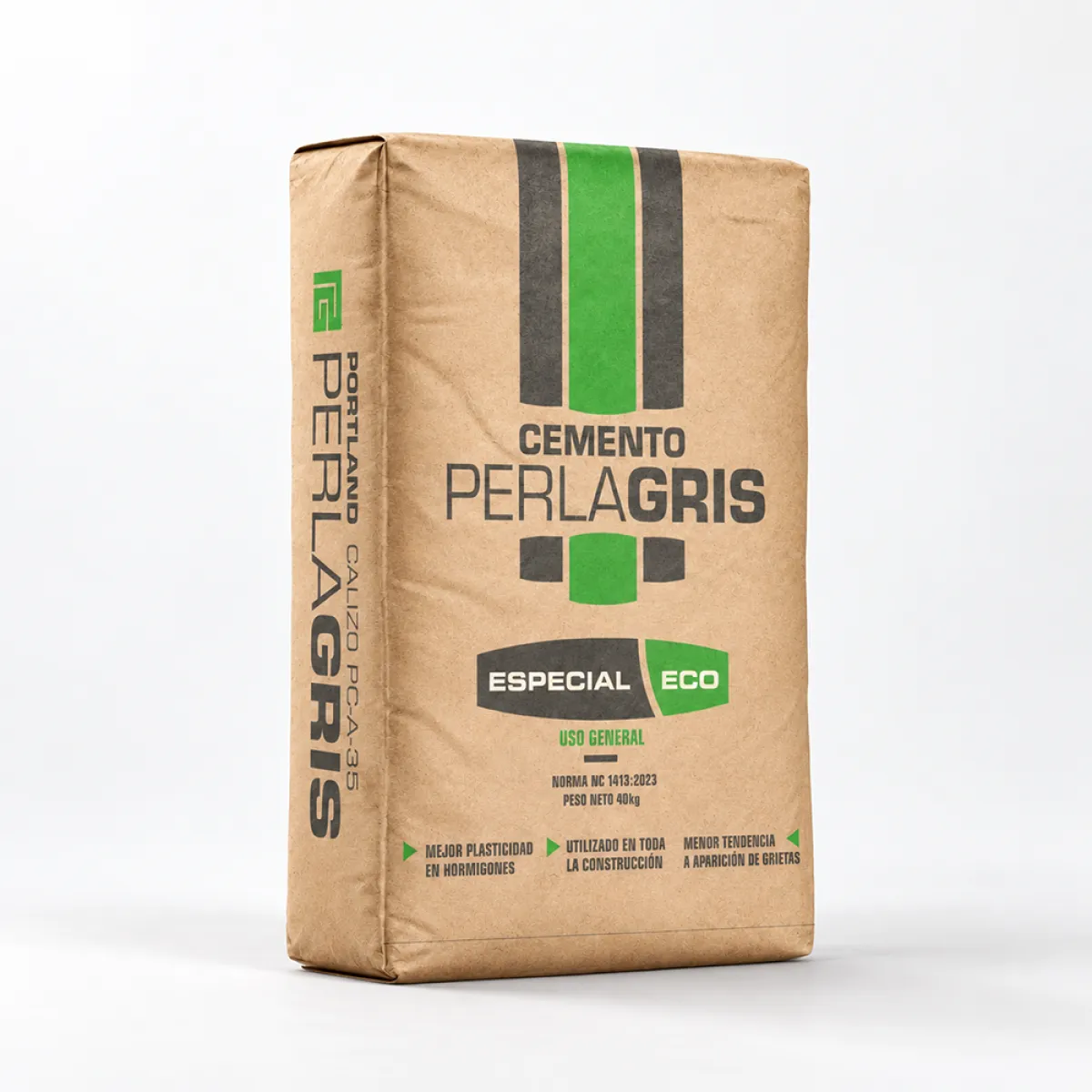 Cemento Perla Gris 40kg