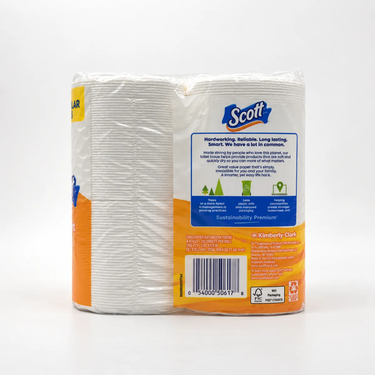 Papel Sanitario Scott Confort Plus 4u — imagen 2