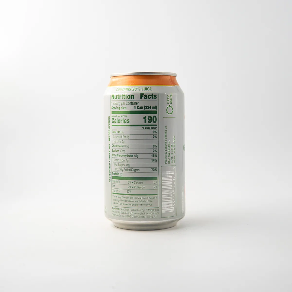 Jugo Sunshine Coctel Pack 6u — imagen 2